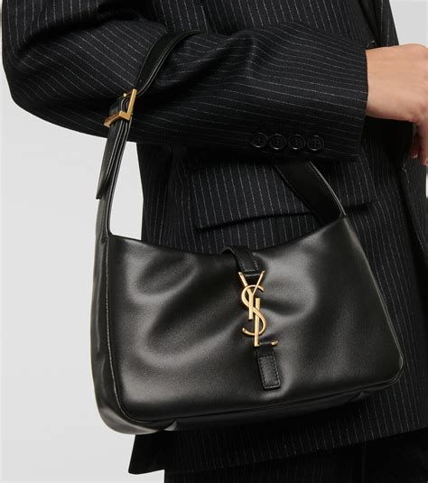 ysl lambskin|Saint Laurent Le 5 À 7 Padded Leather Hobo Bag .